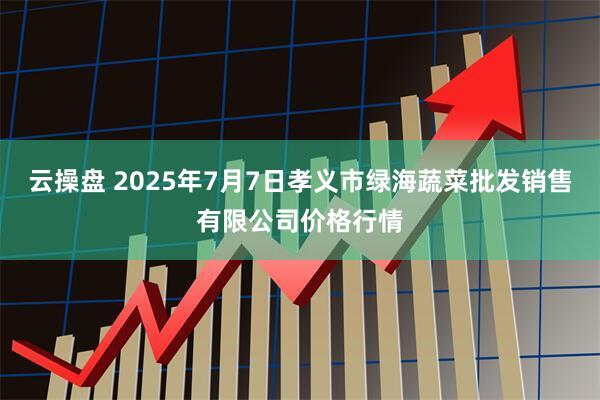 云操盘 2025年7月7日孝义市绿海蔬菜批发销售有限公司价格行情